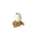 1/2-Inch Brass Drop Ear Elbow F X CPVC Slip