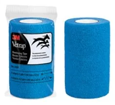 3M™ Vetrap™ Bandaging Tape 1410B BULK, 4 in x 5 yd (100 mm x 4,5 m) (Case of 100) SKU 7100031644