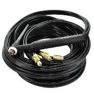 CK AHP-35-25 350 Amp Water-Cooled TIG Torch with Rigid Head, 25' Cables