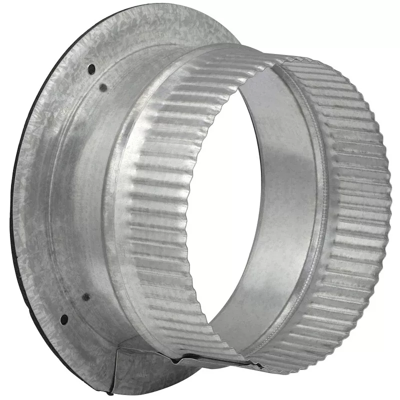 Imperial GVL0126-A Duct Take-Off, 3-1/4 in L, 7-1/2 in W, 6 in Duct, 30 ga Gauge, Steel, Galvanized (Pack of 8)