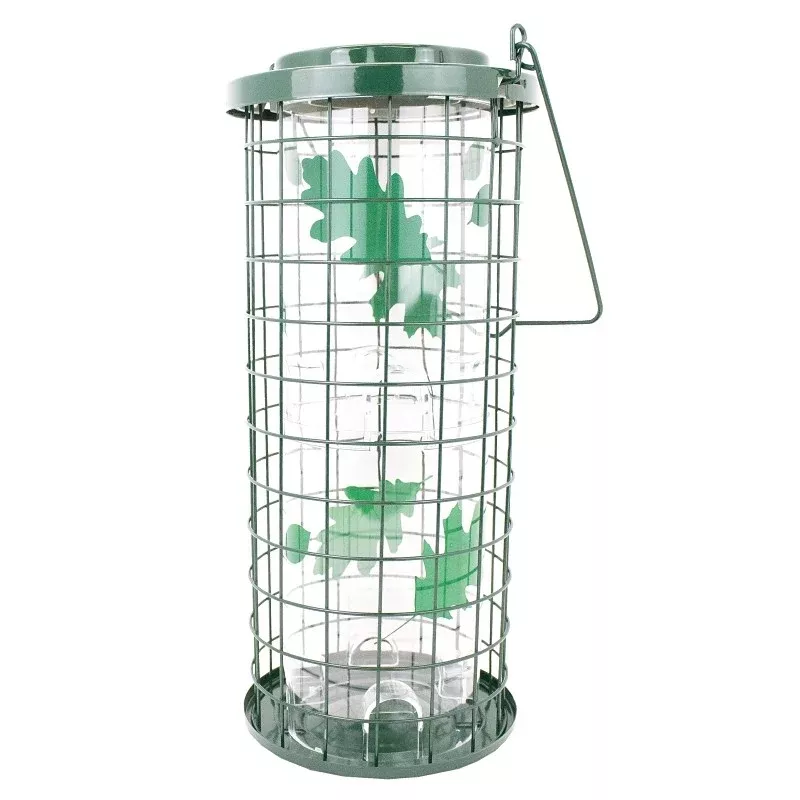Perky-Pet Squirrel Stumper 114G Bird Feeder, 12.9 in H, 3 lb, Metal/Plastic, Powder-Coated (Pack of 2)