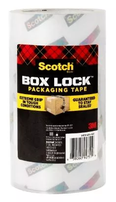 Scotch Box Lock™ Shipping Tape 3950-4-SRM, 1.88 in x 54.6 yd (48 mm x 50 m)