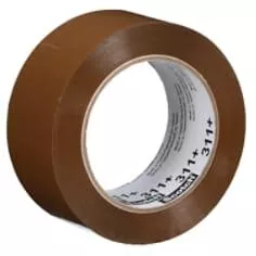 Scotch Box Sealing Tape 311+, Tan, 48 mm x 100 m, 36 per case