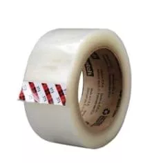 Scotch Box Sealing Tape 371, Clear, 48 mm x 50 m, 36/Case