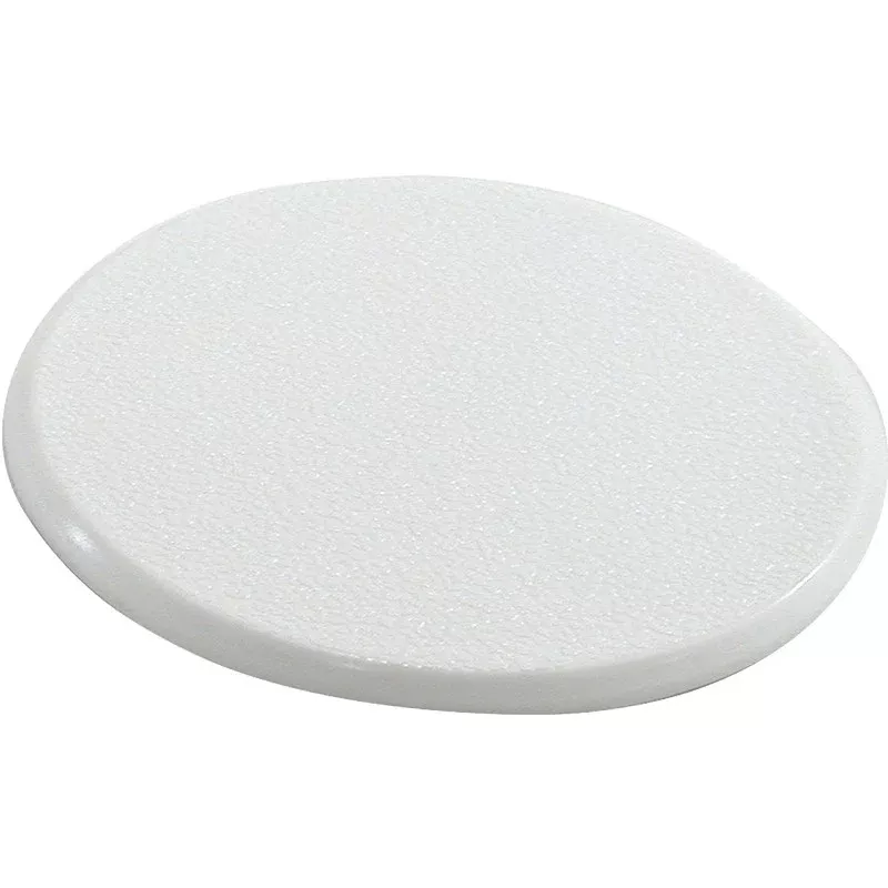 Shepherd Hardware 9551 Round Protector, White, 1-1/4 in L, 1-1/4 in W, Plastic
